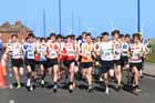 Mens under-17s 5k, 2025 Northern 12 and 6 Stage Road Relays and Junior 5k, Redcar. Photo: David T. Hewitson/Sports for All Pics